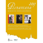 Plakat wydarzenia z okładkami książek nagrodzonych w konkursie, żółte tło.