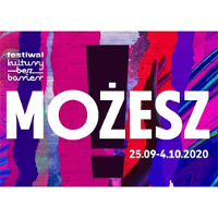 Na kolorowym tle, niby ścianie pokrytej graffiti, biały napis"Możesz".