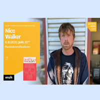 Nico Walker na zdjęciu, po lewej informacje o wydarzeniu.