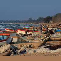 Zdjęcie z jednej z wypraw, prawdopodobnie Zimbabwe