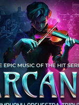 Graphics promoting the concert