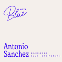 Concert poster: information about the event - text in dark blue on white background.