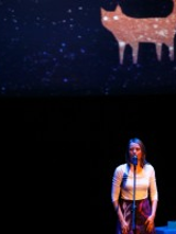 Photo from the concert: a woman performing on stage.