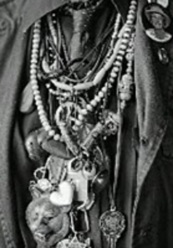 One of the exhibition works