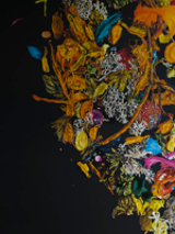 One of the exhibition works.