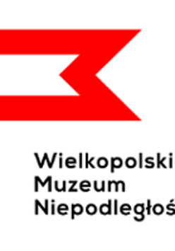 White, red and black logo of the Museum.