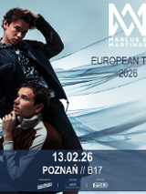 Graphics promoting the concert