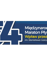 Logo 54. Międzynarodoweogo Maratonu Pływackiego Wpław przez Kiekrz