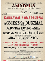 afisz zapowiadający koncert