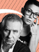 Aktor i aktrorka na plakacie