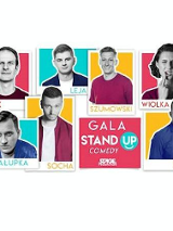 Zdjęcia poszczególnych stand-uperów występujących w gali.