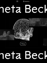 Na czarnym tle napis "Planeta Beckett".