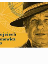 Na żółtym tle zdjęcie Wojciecha Bonowicza.