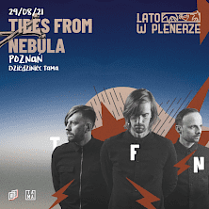 Baner ze zdjęciem artystów.