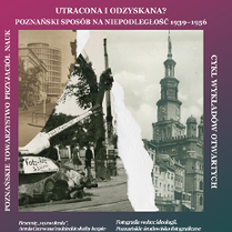 Zdjęcie archiwalne Poznania, m.in. Ratusz.