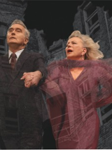 Zdjęcia aktorów ze spektaklu.