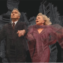 Zdjęcia aktorów ze spektaklu.