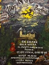 Baner z malunkiem CK Zamek i informacjami o wydarzeniu.