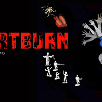 Na banerze grafika kolorowa i nazwa spektaklu.