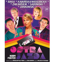 Zdjęcie aktorów grających w spektaklu.