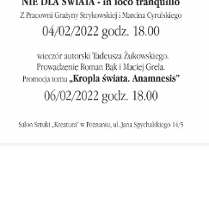 Zaproszenie na wydarzenie.