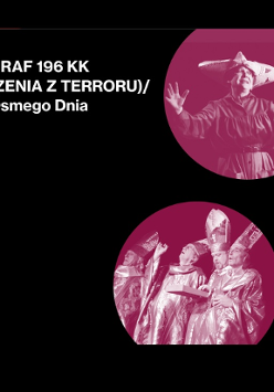 Zdjęcie artystów biorących udział w spektaklu.