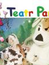 Rysunek Reksia i nazwa Teatru.