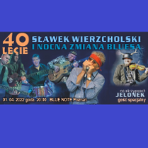 Baner z nazwą wydarzenia i zdjęciem członków zespołu.