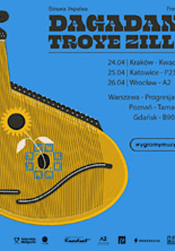 Baner promujący trasę z nazwą wydarzenia.