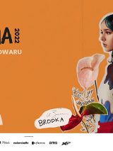 Zdjęcie artystki i nazwa wydarzenia.