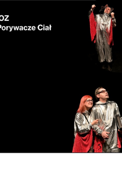 Zdjęcie zrobione w trakcie spektaklu.