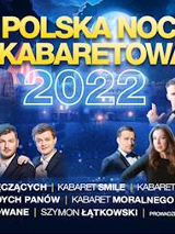 Baner ze zdjęciami artystów i nazwą wydarzenia.