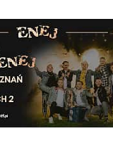 Baner promujący wydarzenie z nazwami zespołów i zdjęciem.