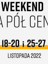 Baner promujący wydarzenie. Nazwa wydarzenia i daty.