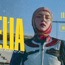 Baner promujący wydarzenie. Nazwa wydarzenia i zdjęcie artystki.