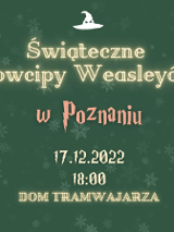 Baner promujący wydarzenie. Nazwa wydarzenia i data.