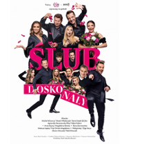 Baner promujący wydarzenie. Nazwa wydarzenia i zdjęcie artystów.