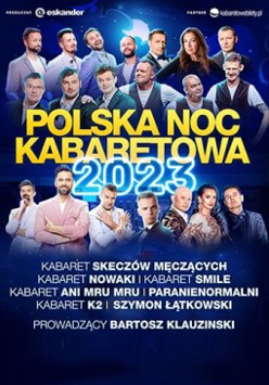 Baner promujący wydarzenie. Nazwa wydarzenia i zdjęcie artystów.