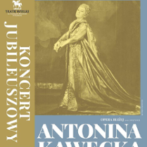 Baner promujący wydarzenie. Nazwa wydarzenia i zdjęcie artystki.