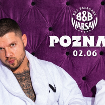 Baner promujący wydarzenie. Nazwa wydarzenia i zdjęcie artysty.