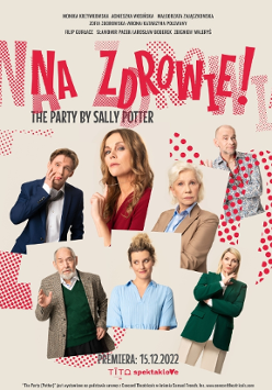 Baner promujący wydarzenie. Zdjęcie członków zespołu.