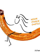 Baner promujący wydarzenie. Nazwa wydarzenia i data.