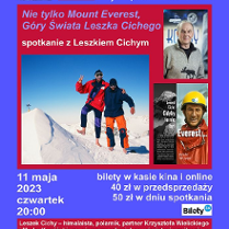 Baner promujący wydarzenie. Nazwa wydarzenia i data.