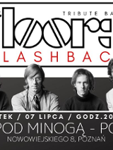 Baner promujący wydarzenie. Nazwa wydarzenia i zdjęcie artystów.