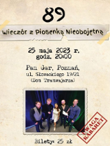 Baner promujący wydarzenie. Nazwa wydarzenia i data.