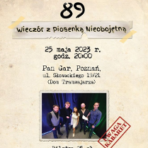 Baner promujący wydarzenie. Nazwa wydarzenia i data.