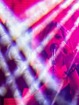 Baner promujący wydarzenie. Nazwa wydarzenia i zdjęcie artystów.