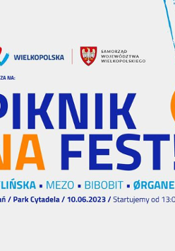 Baner promujący wydarzenie. Nazwa wydarzenia i data.