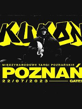 Baner promujący wydarzenie. Nazwa wydarzenia i zdjęcie artysty.