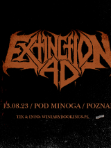 Baner promujący wydarzenie. Nazwa wydarzenia i zdjęcie artystów.